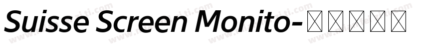 Suisse Screen Monito字体转换